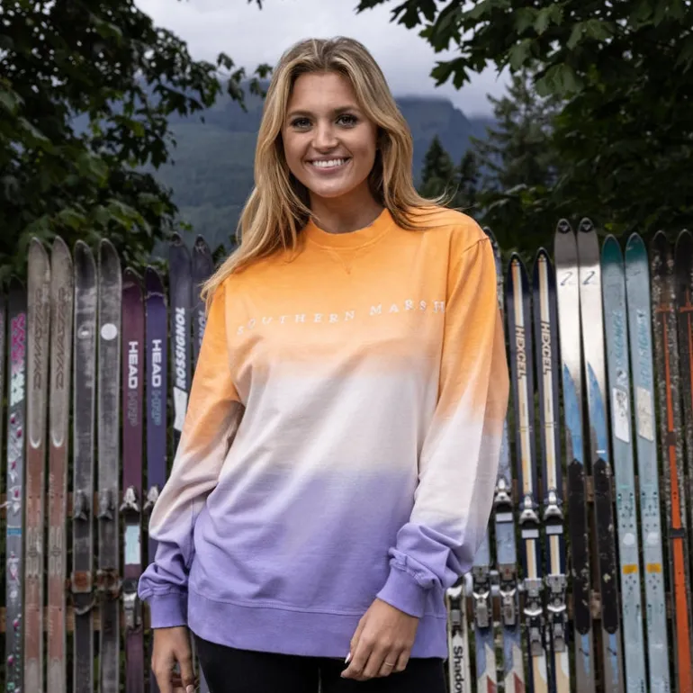 Alumni Dip Dye Sweatshirt