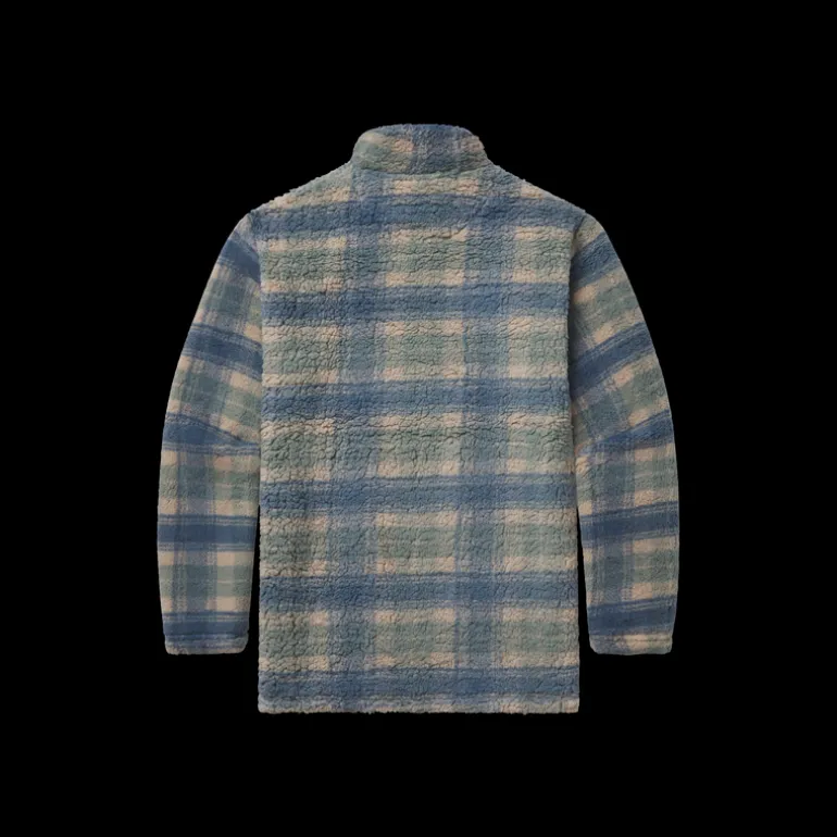 Andover Plaid Sherpa Pullover