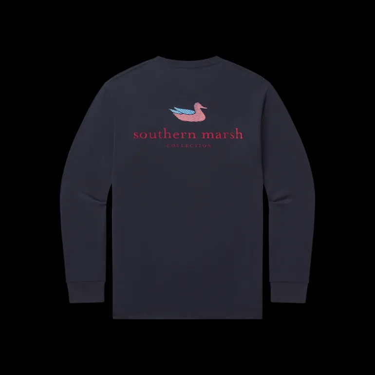 Authentic Flag Tee - Long Sleeve