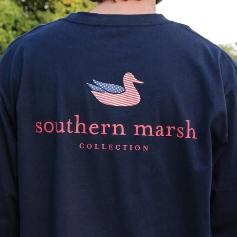 Authentic Flag Tee - Long Sleeve