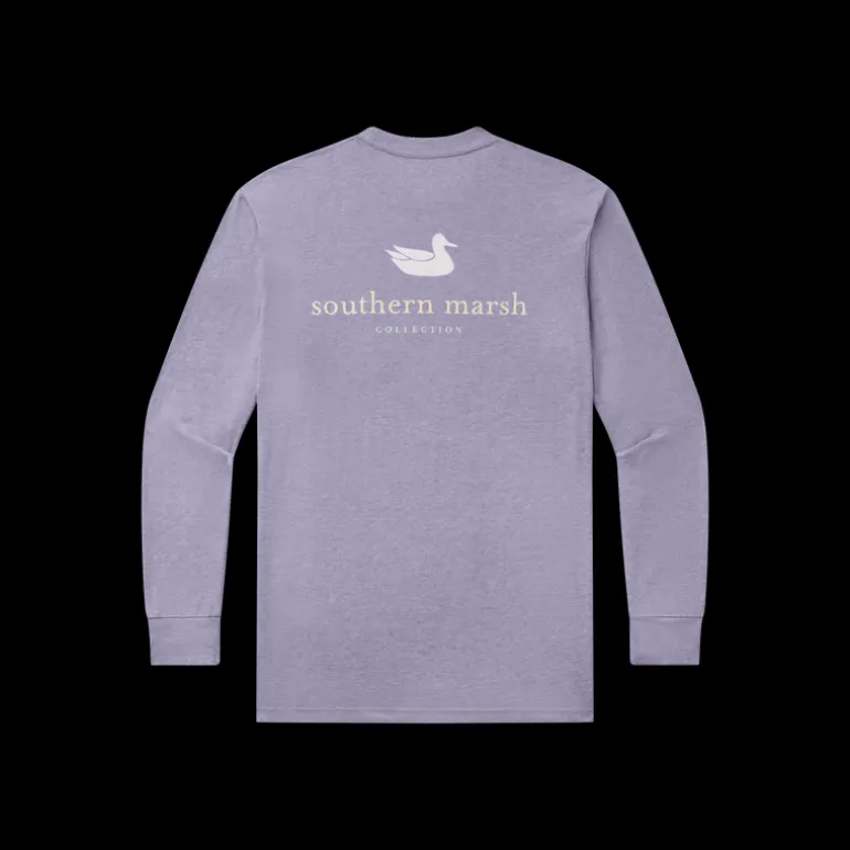 Authentic Heathered Tee - Long Sleeve