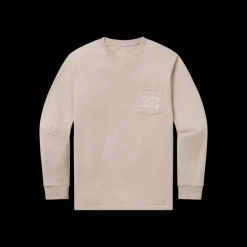 Authentic Heathered Tee - Long Sleeve
