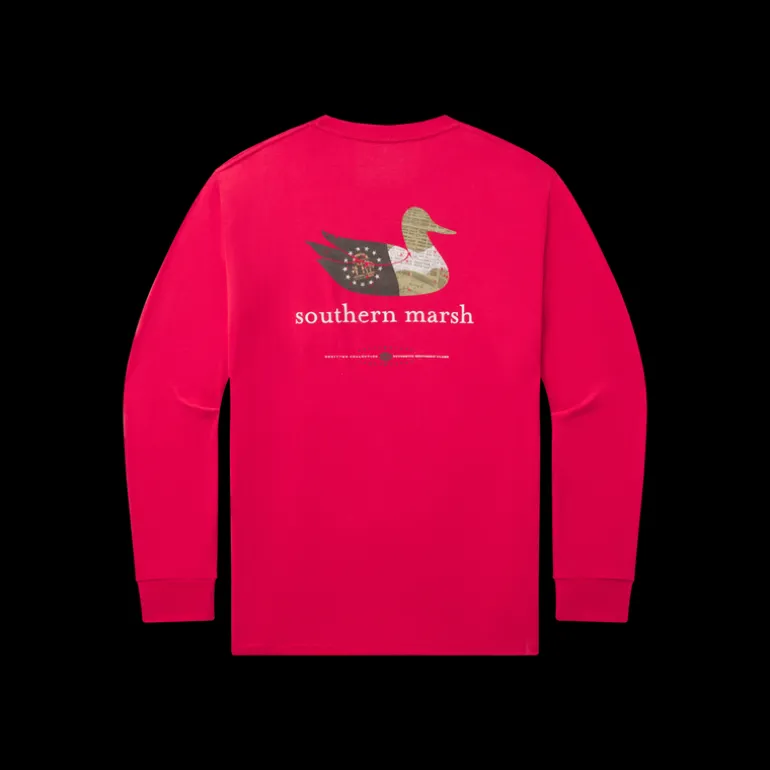 Authentic Heritage Tee - Georgia - Long Sleeve