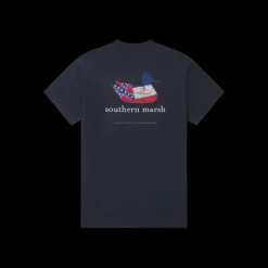 Authentic Heritage Tee - Mississippi State Flag