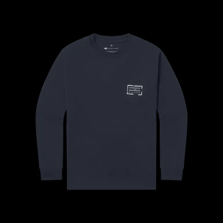 Authentic Heritage Tee - Mississippi State Flag - Long Sleeve