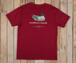Authentic Heritage Tee - Mississippi State Flag