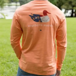 Authentic Heritage Tee - North Carolina - Long Sleeve