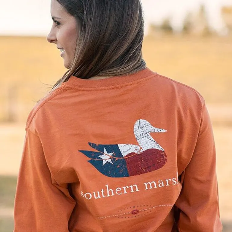 Authentic Heritage Tee - Texas - Long Sleeve