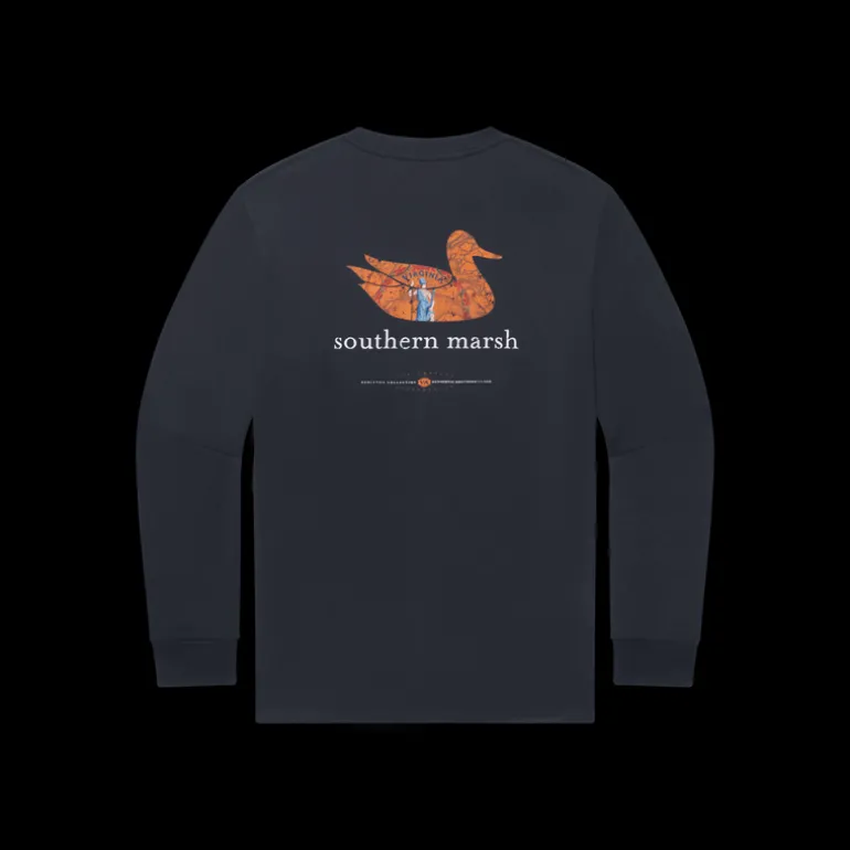 Authentic Heritage Tee - Virginia - Long Sleeve