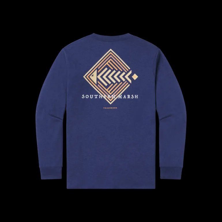Aztec Catch Tee - Long Sleeve