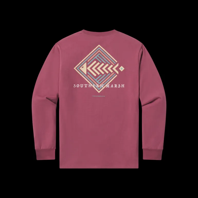 Aztec Catch Tee - Long Sleeve