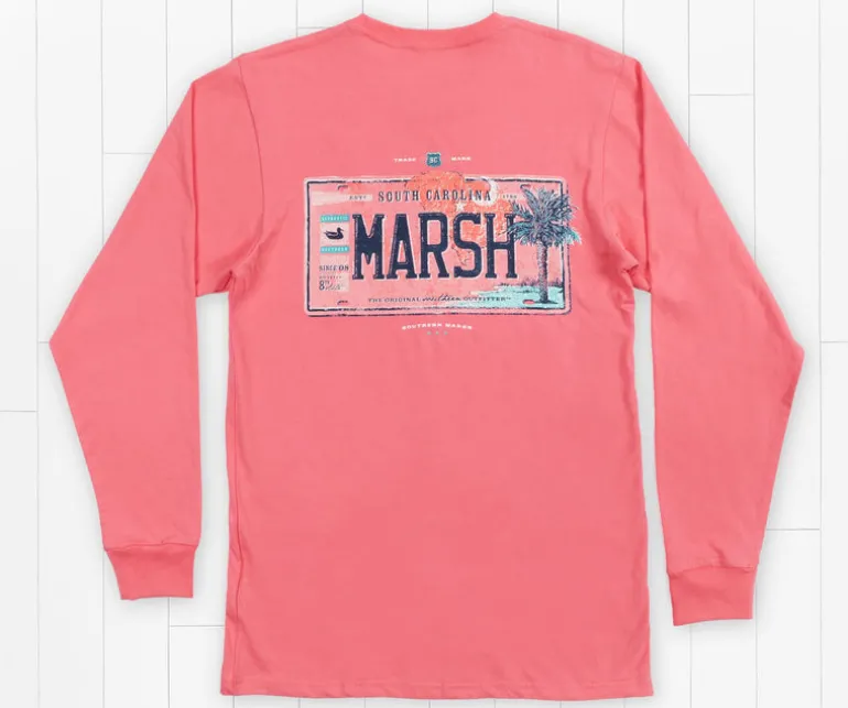 Backroads Collection Tee - South Carolina - Long Sleeve