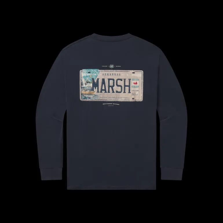 Backroads Collection Tee - Arkansas - Long Sleeve