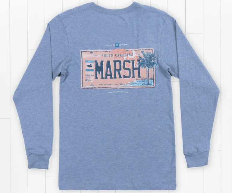 Backroads Collection Tee - South Carolina - Long Sleeve