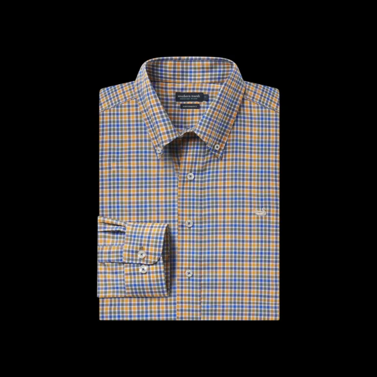 Baker Performance Gingham Dress Shirt