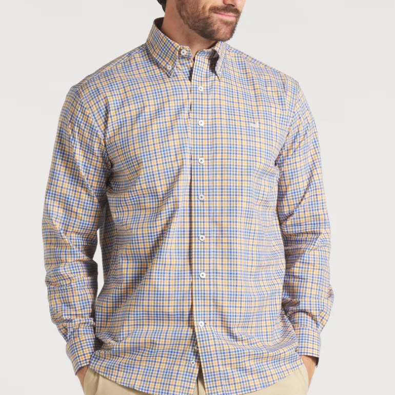Baker Performance Gingham Dress Shirt