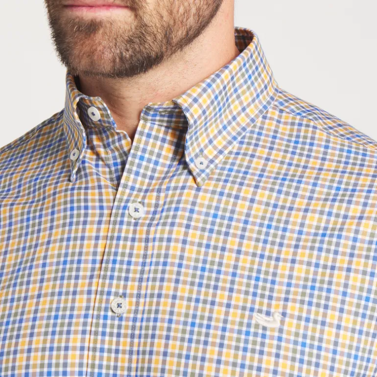 Baker Performance Gingham Dress Shirt