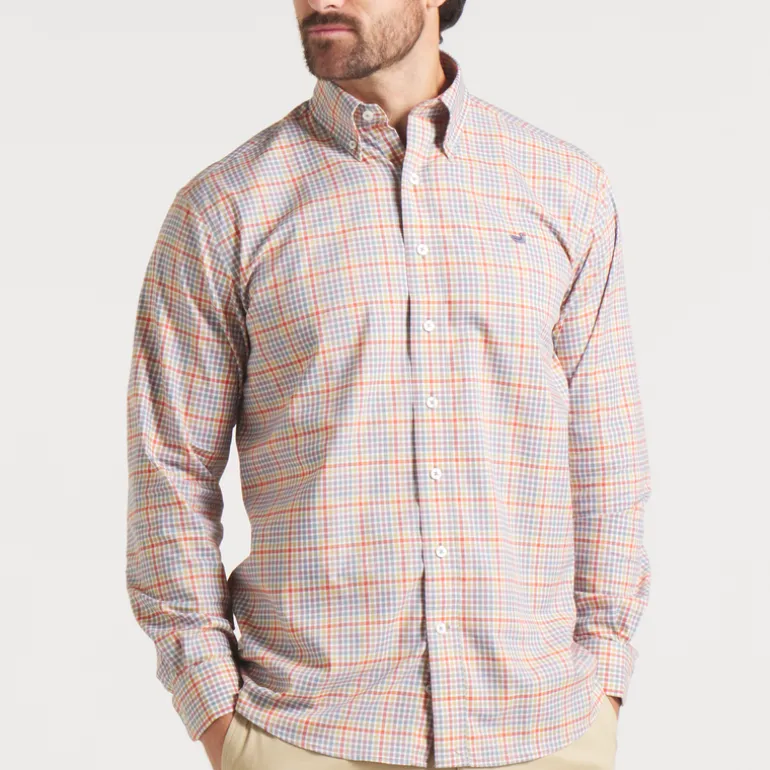 Baker Performance Gingham Dress Shirt