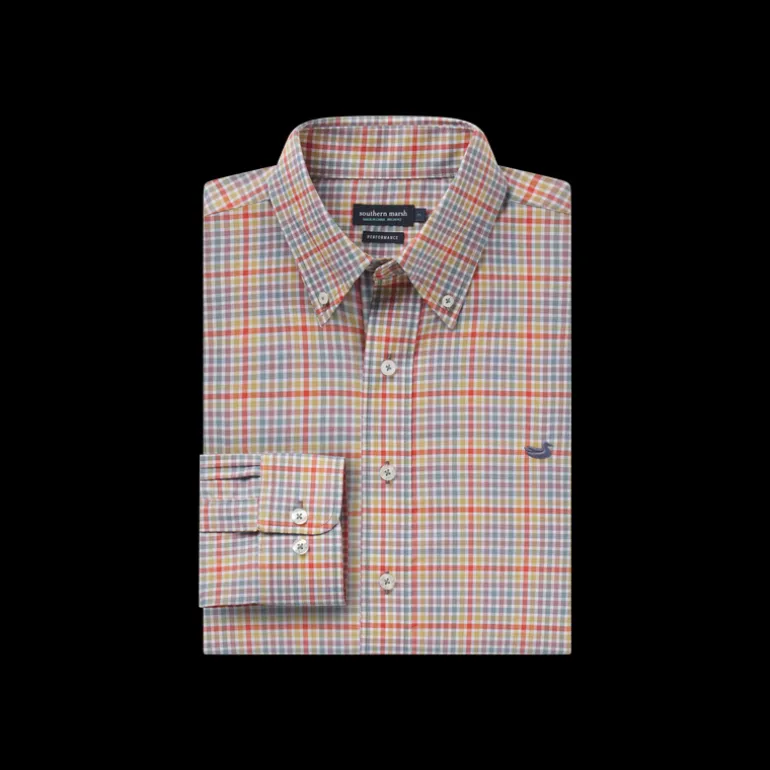Baker Performance Gingham Dress Shirt