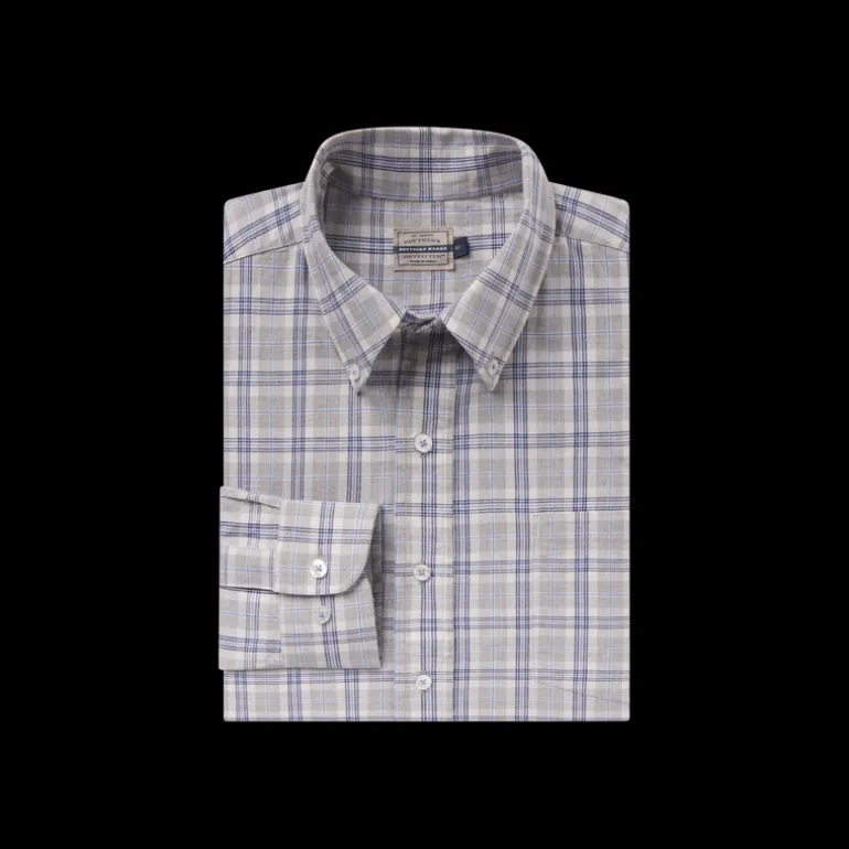 Bandera Washed Plaid Dress Shirt