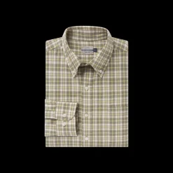 Bandera Washed Plaid Dress Shirt