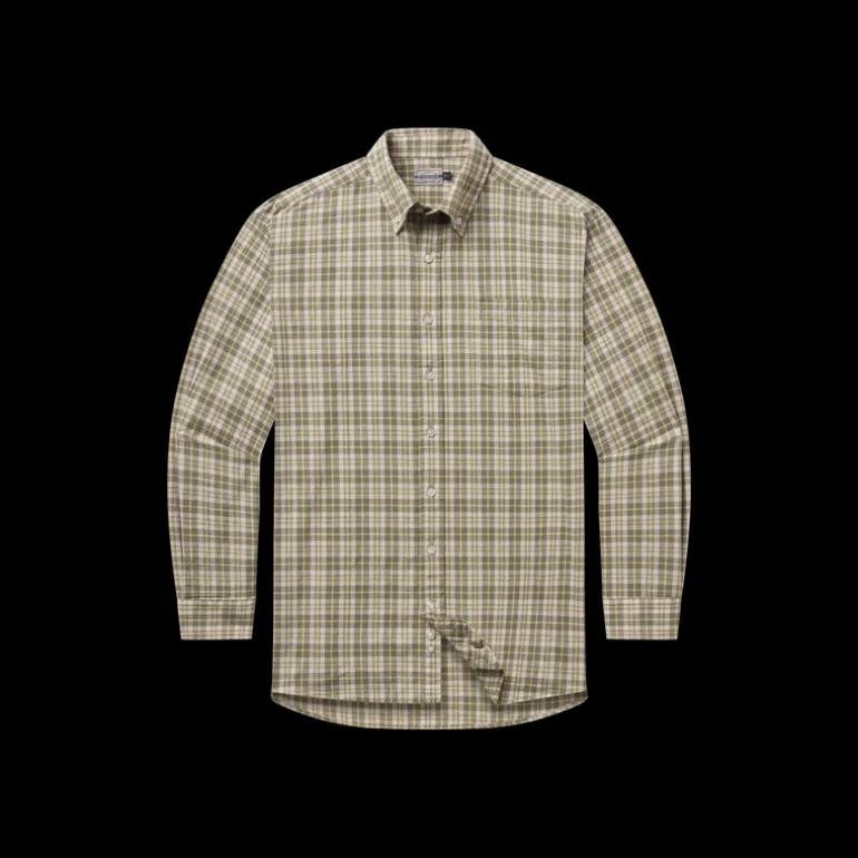 Bandera Washed Plaid Dress Shirt