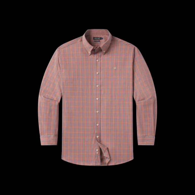 Bastrop Performance Check Dress Shirt