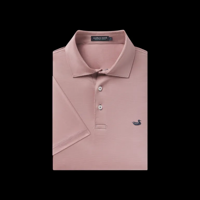 Bermuda Performance Polo - Wellington Stripe