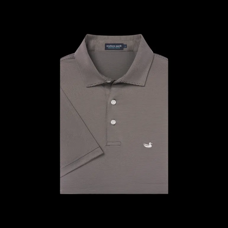 Bermuda Performance Polo - Wellington Stripe
