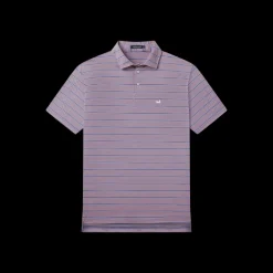 Bermuda Performance Polo - Chenier Stripe