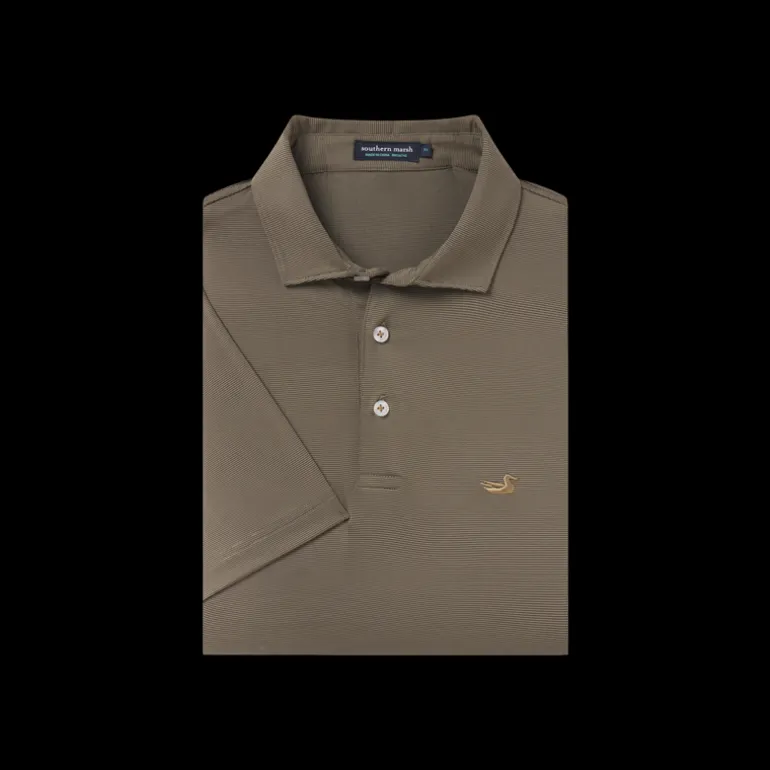 Bermuda Performance Polo - Wellington Stripe