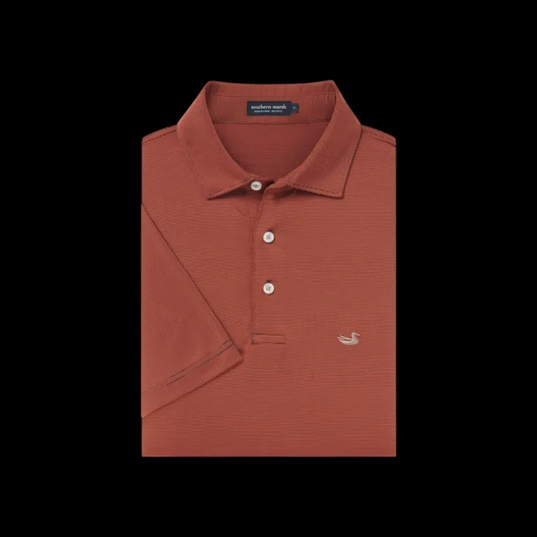Bermuda Performance Polo - Wellington Stripe