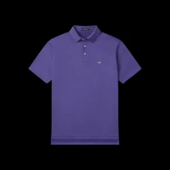 Bermuda Performance Polo - Clearwater Stripe