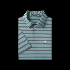 Bermuda Performance Polo - Panama Stripe