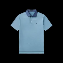 Bermuda Performance Polo - Hampton Stripe