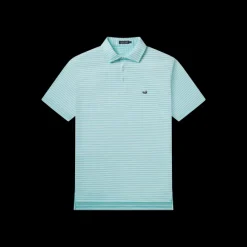 Bermuda Performance Polo - Domingo Stripe