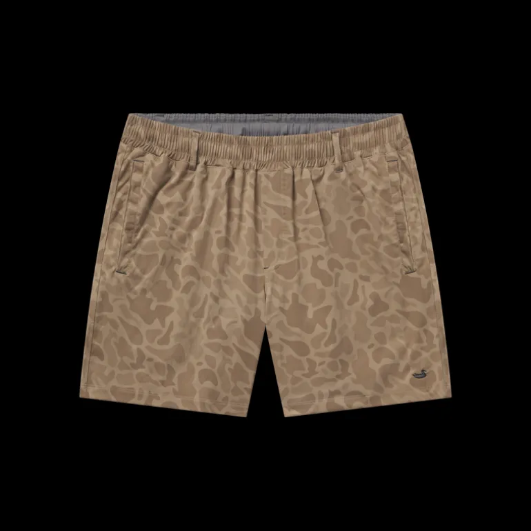 Billfish Lined Performance Short - Camo