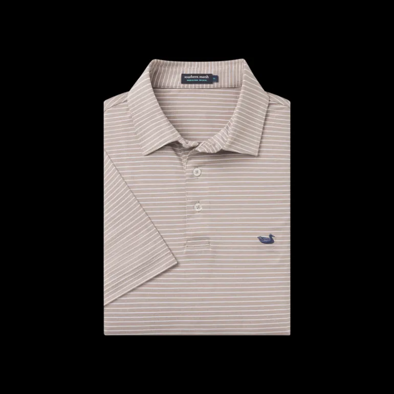 Biloxi Heather Performance Polo