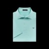 Biscayne Heather Performance Polo