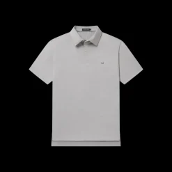 Biscayne Heather Performance Polo