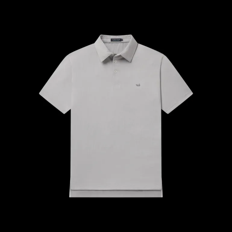 Biscayne Heather Performance Polo