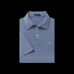 Biscayne Heather Performance Polo