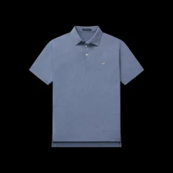 Biscayne Heather Performance Polo