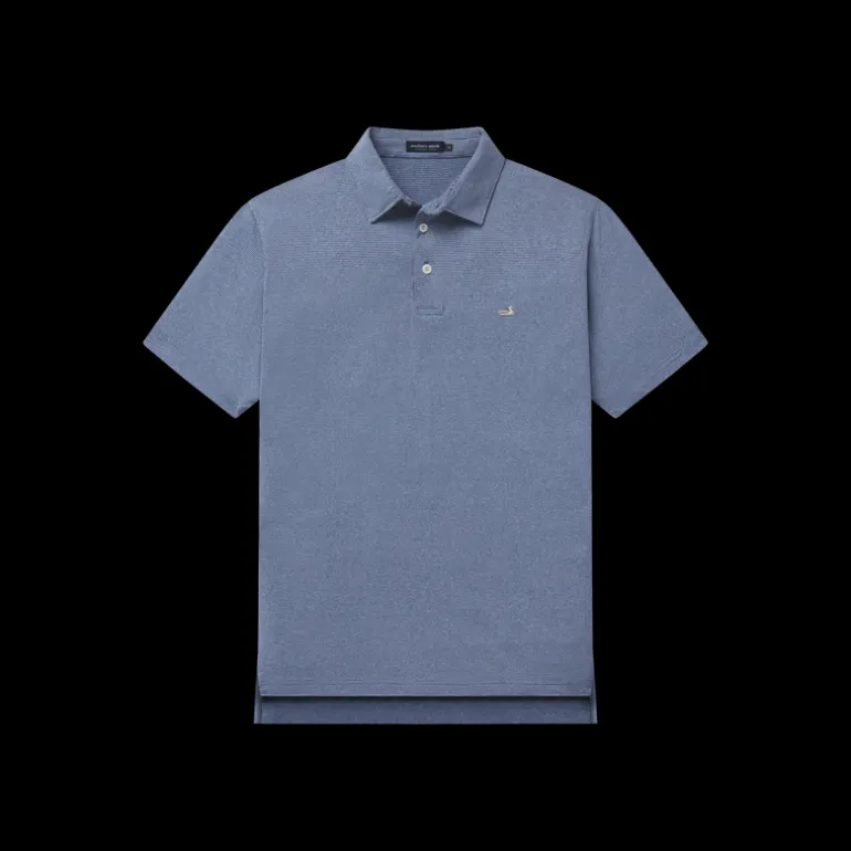 Biscayne Heather Performance Polo
