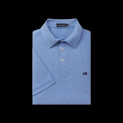 Biscayne Heather Performance Polo