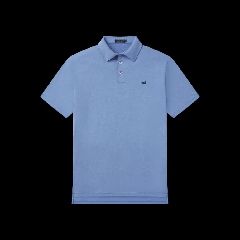 Biscayne Heather Performance Polo