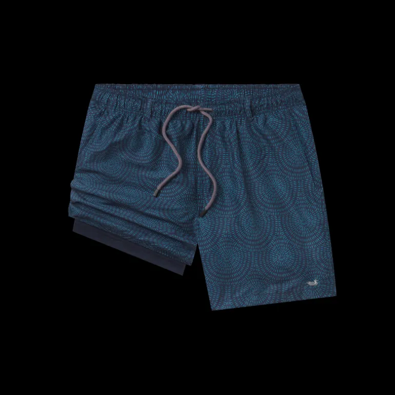 Bodrum Straits Lined Swim Trunk