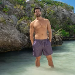 Bodrum Straits Lined Swim Trunk