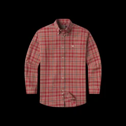 Boundary Washed Plaid Dress Shirt