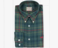 Boundary Washed Plaid Dress Shirt